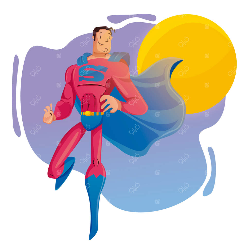 تصویرسازی ابرقهرمانی برای کودکان