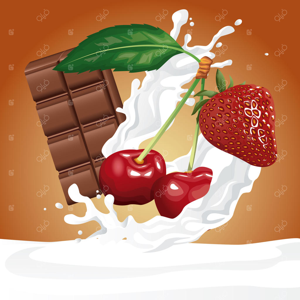 فلایر شکلات و بری ها