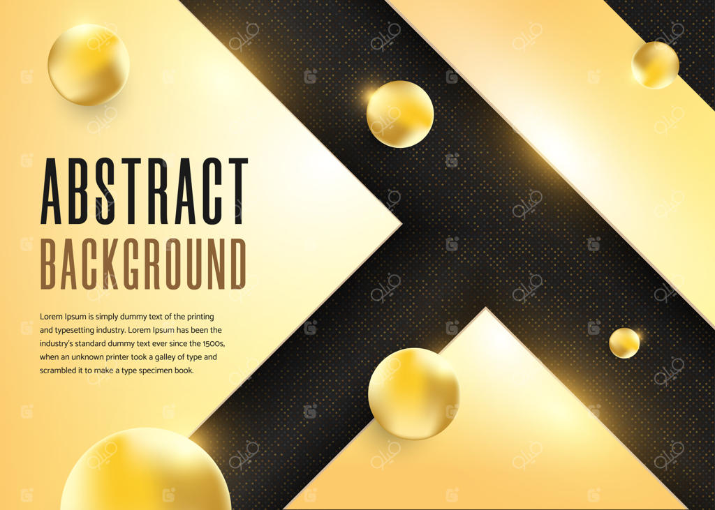 زمینه انتزاعی طلایی
