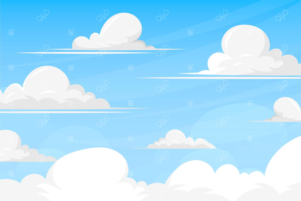 پس‌زمینه آسمان برای ویدئو کنفرانس