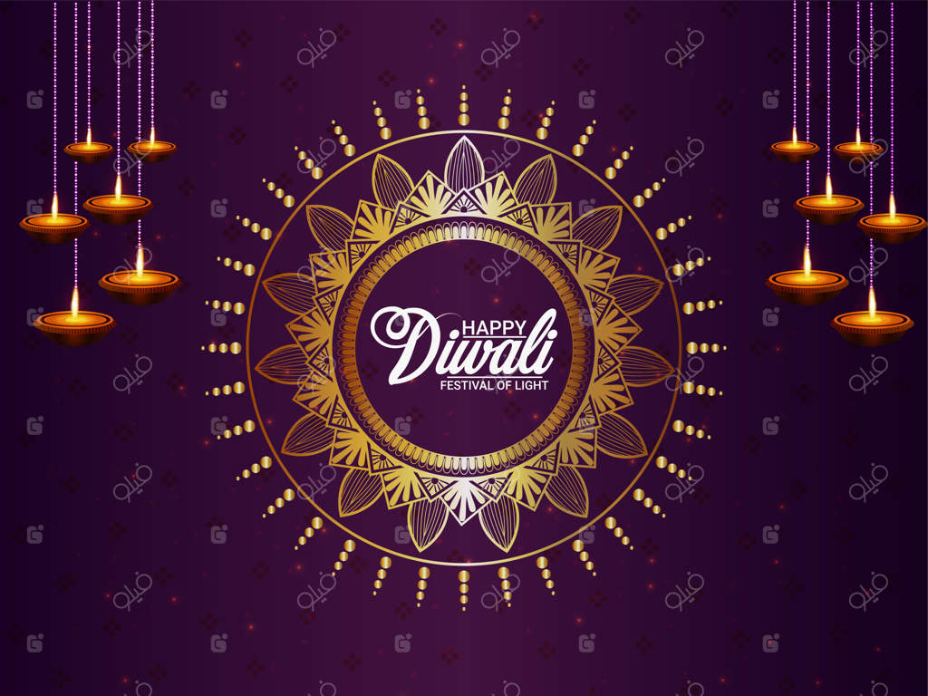 کارت تبریک جشن دیوالی، جشنواره نورهای هندی مبارک باد