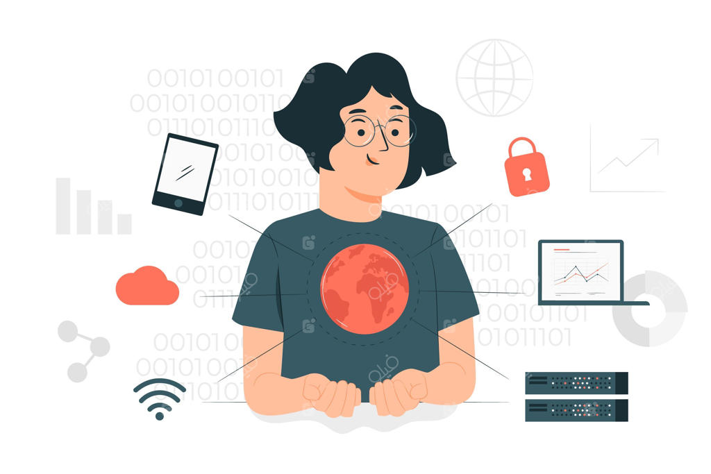 تصویرسازی مفهومی تمامی داده‌ها