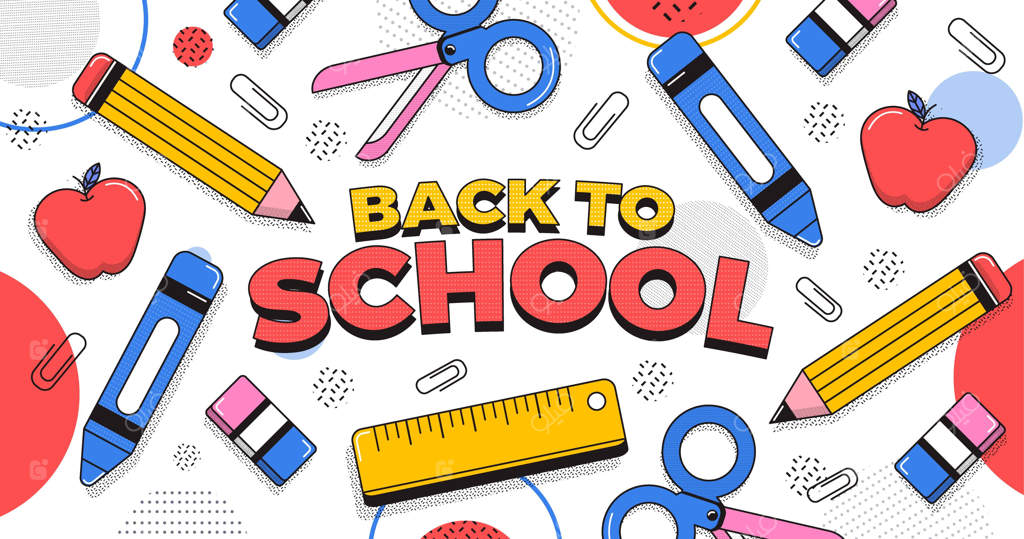 زمینه ساده برای بازگشت به مدرسه