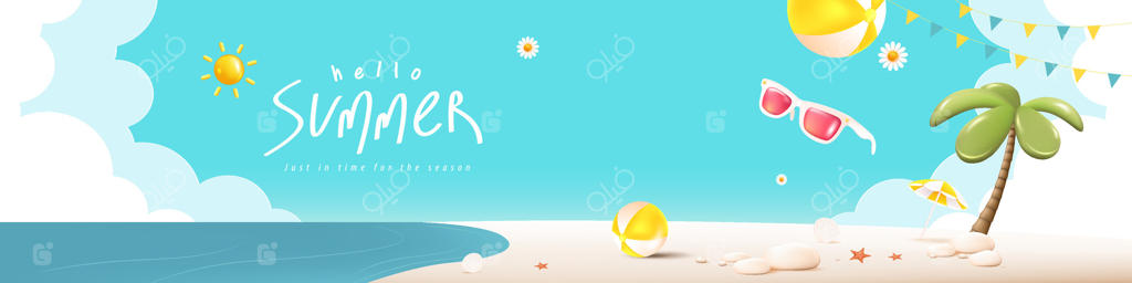 به تجربه‌ای زنده از ساحل تابستان خوش آمدید - پرو وکتور