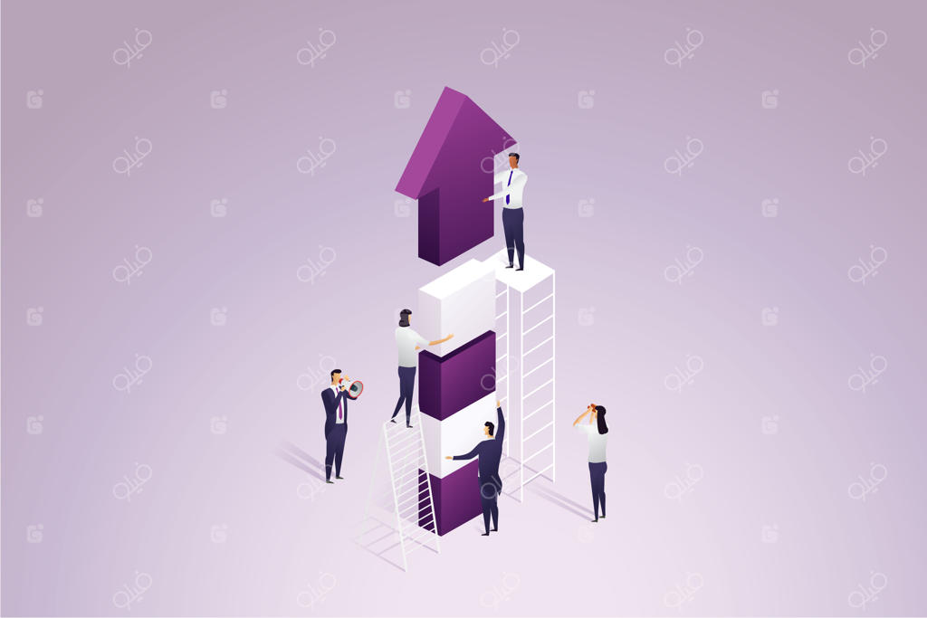 کار تیمی عنصر پیکان را متصل می‌کند