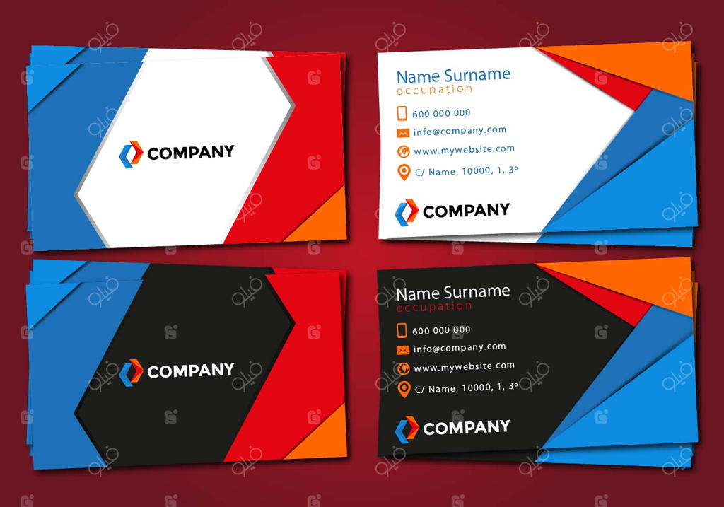 وکتور کارت ویزیت