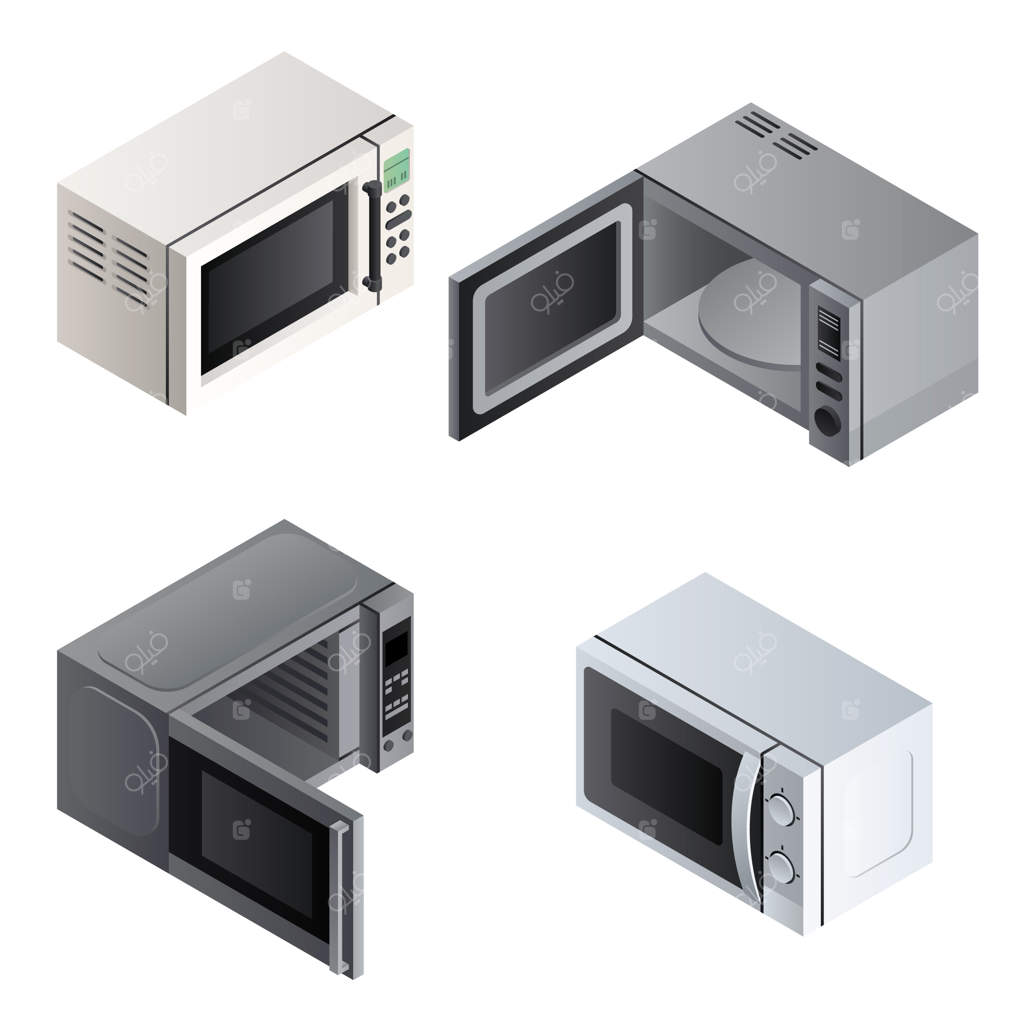 مجموعه مایکروویو: ست ایزومتریک مایکروویو