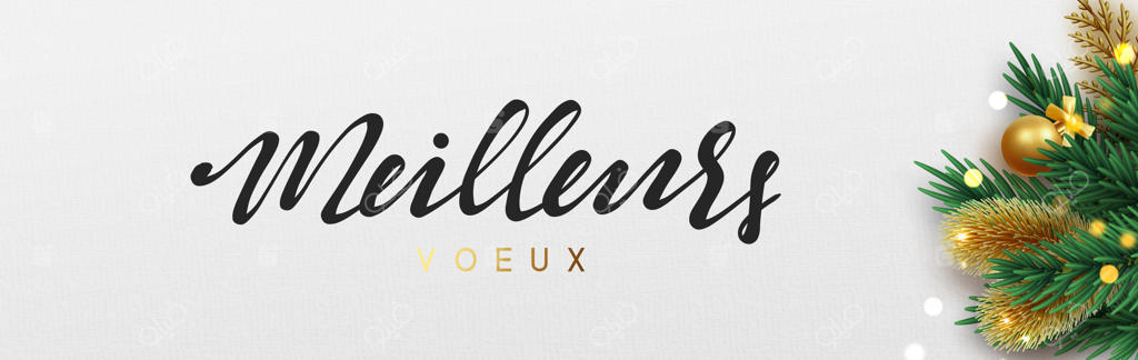 پوسترها، کارت‌ها و سربرگ‌های افقی کریسمس: پس‌زمینه وب‌سایت با شاخه‌های واقعی کاج. حاشیه تزیینی کریسمس با شاخه‌های کاج سبز و طلایی. تصویرسازی وکتور تزیینات کریسمسی.