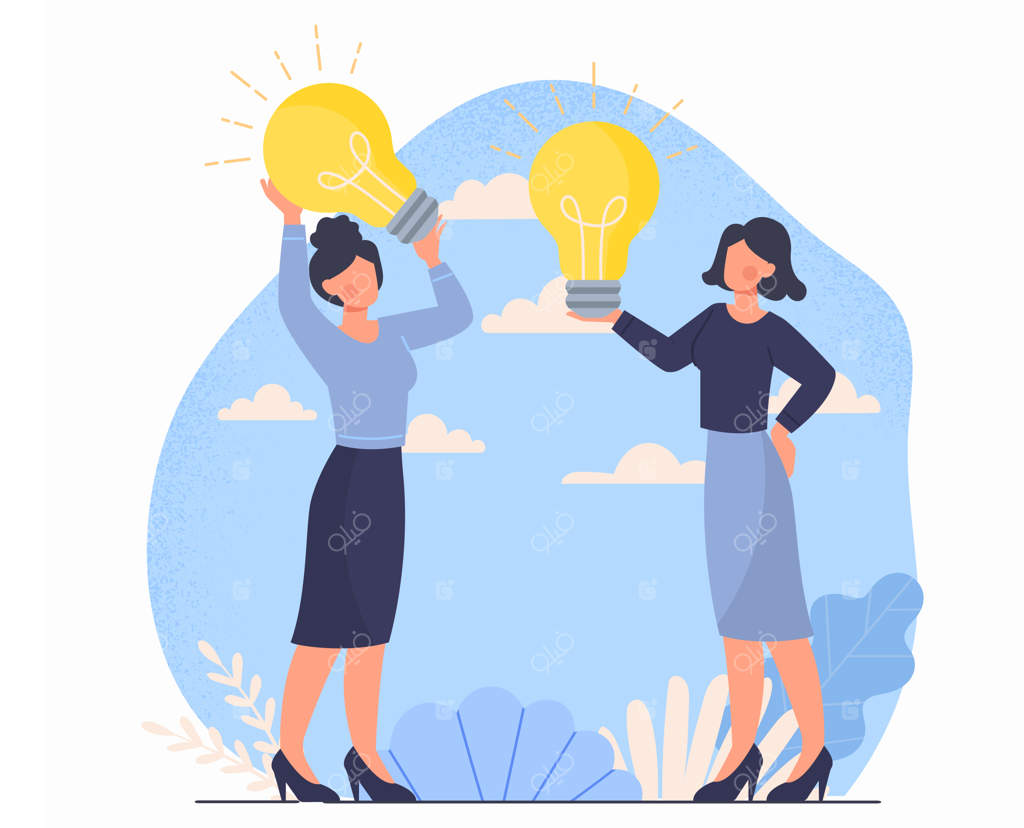 دو زن بازرگان با دوستان نزدیک خود ایده‌ها رد و بدل می‌کنند و رئیس پیشنهادهای کارکنان را بررسی می‌کند