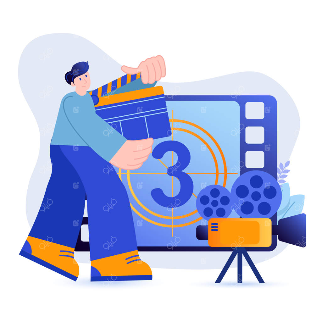 تصویر داخلی دادگاه خالی به سبک تخت