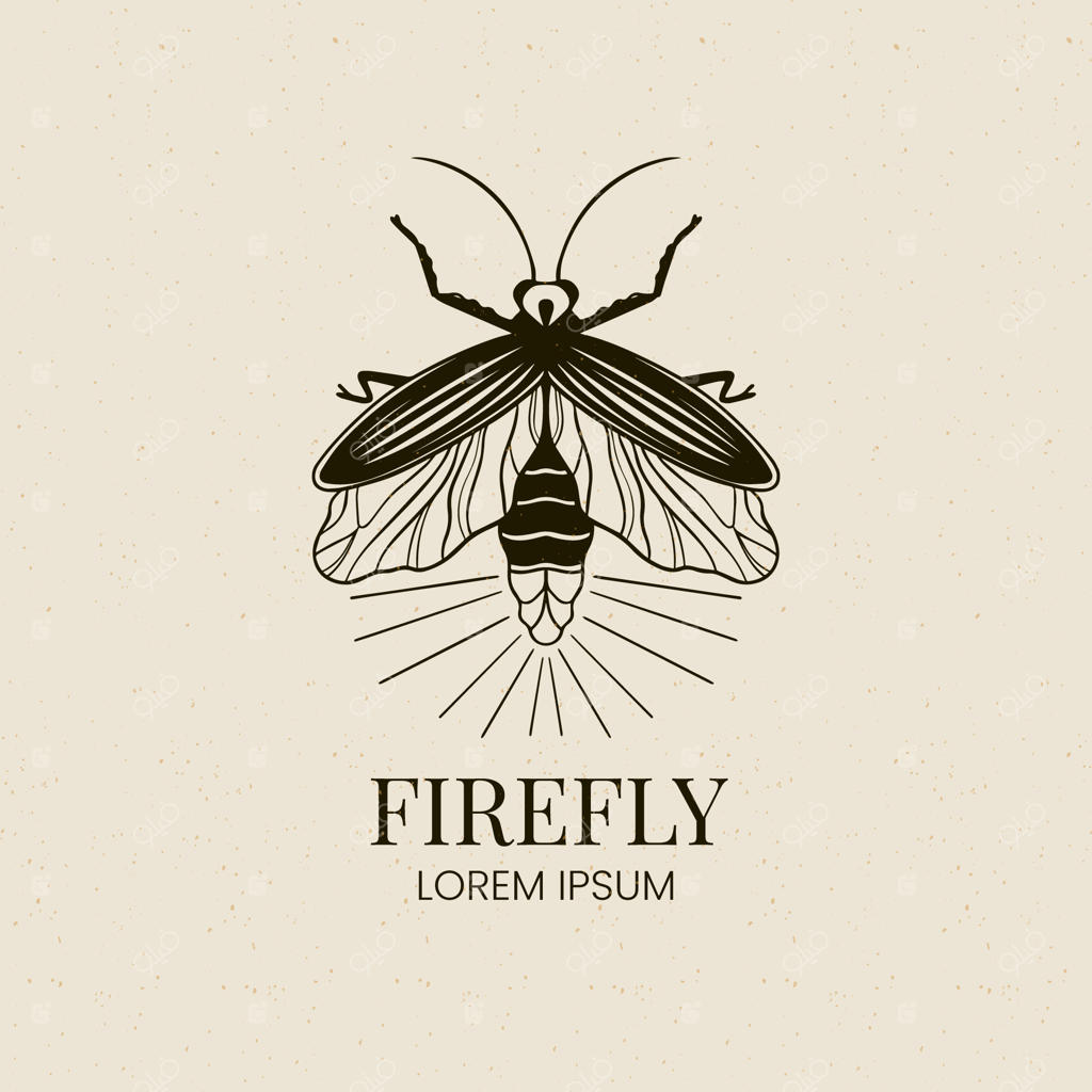 طراحی لوگوی حرفه‌ای برای شب‌تاب‌ها