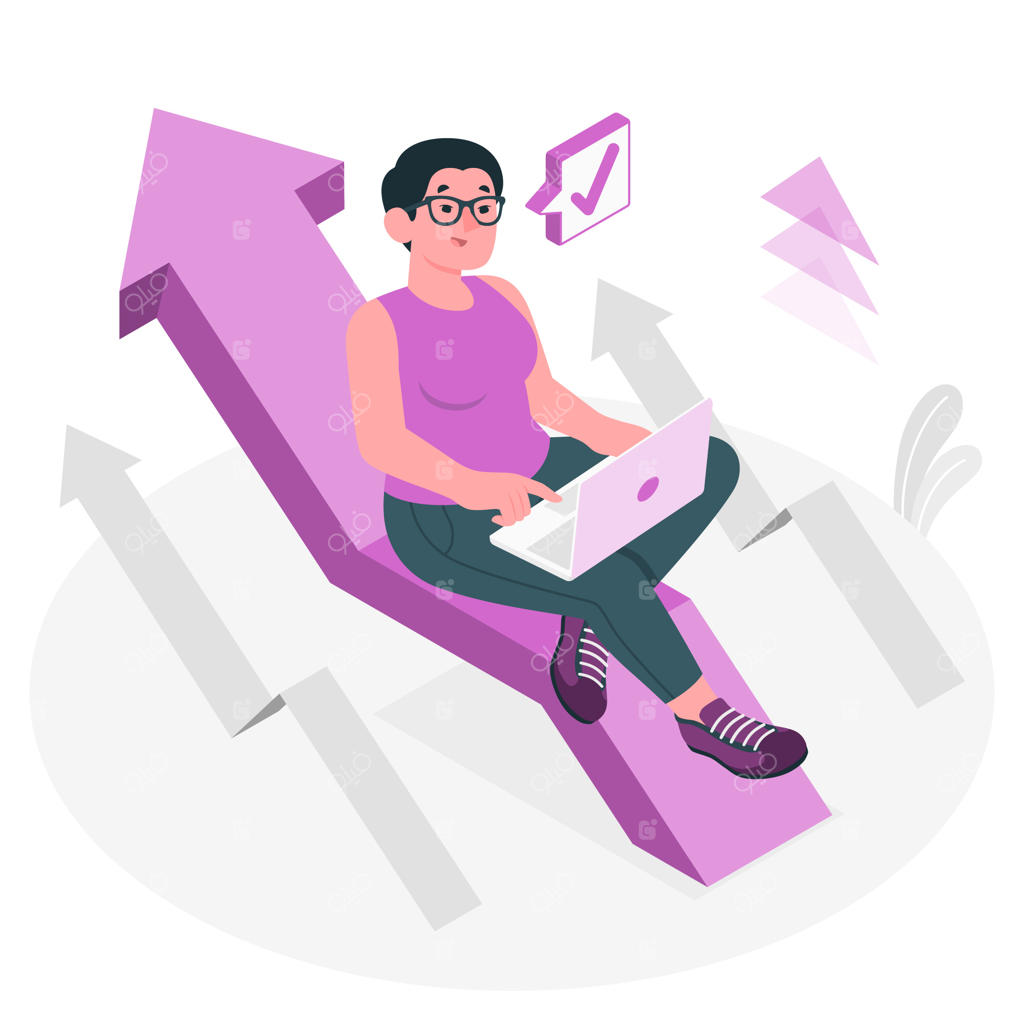 تصویر مفهومی دروغ گفتن روی پیکان