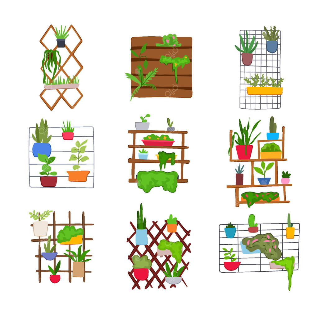 مجموعه باغ عمودی داخلی