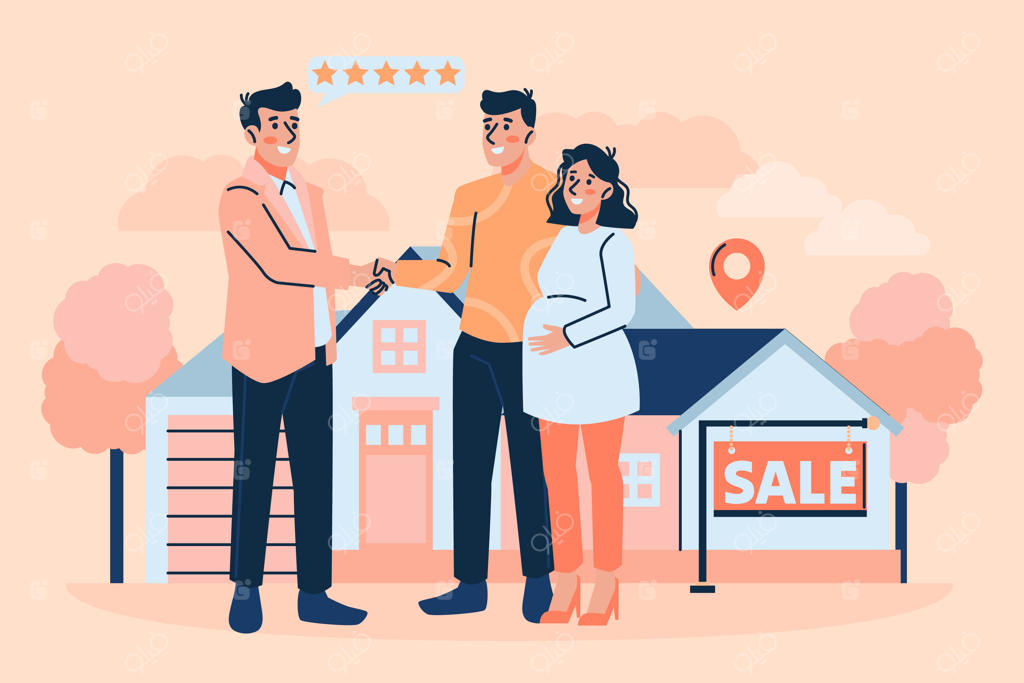 پس‌زمینه املاک و مستغلات تخت