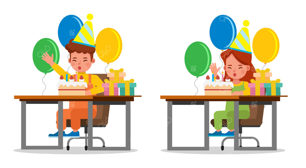 مجموعه‌ای از شخصیت‌های کودکان