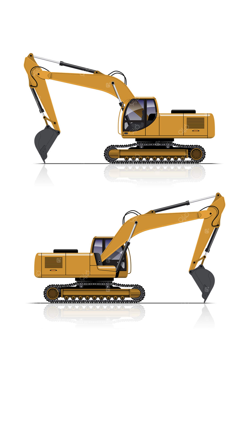 مجموعه تصاویر بیل مکانیکی