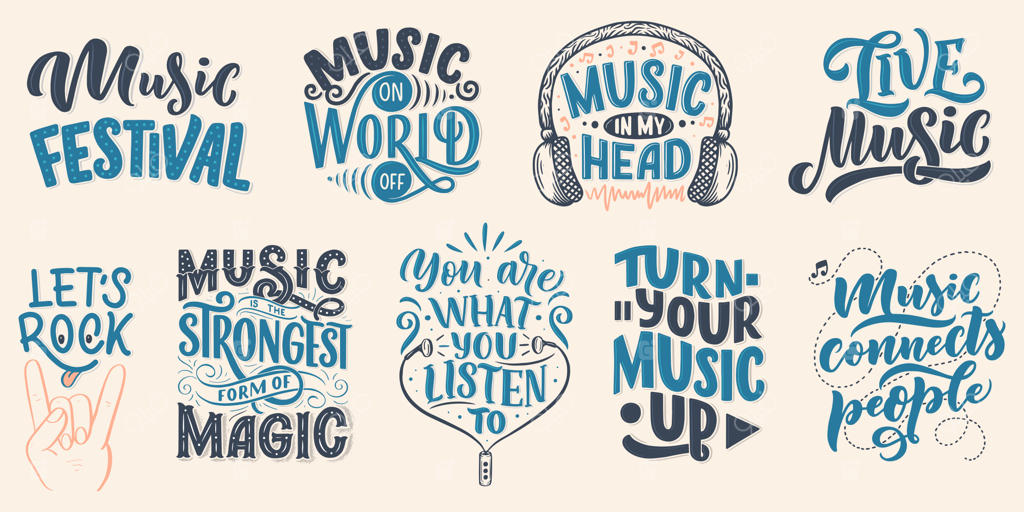 مجموعه‌ای از جملات الهام‌بخش درباره موسیقی