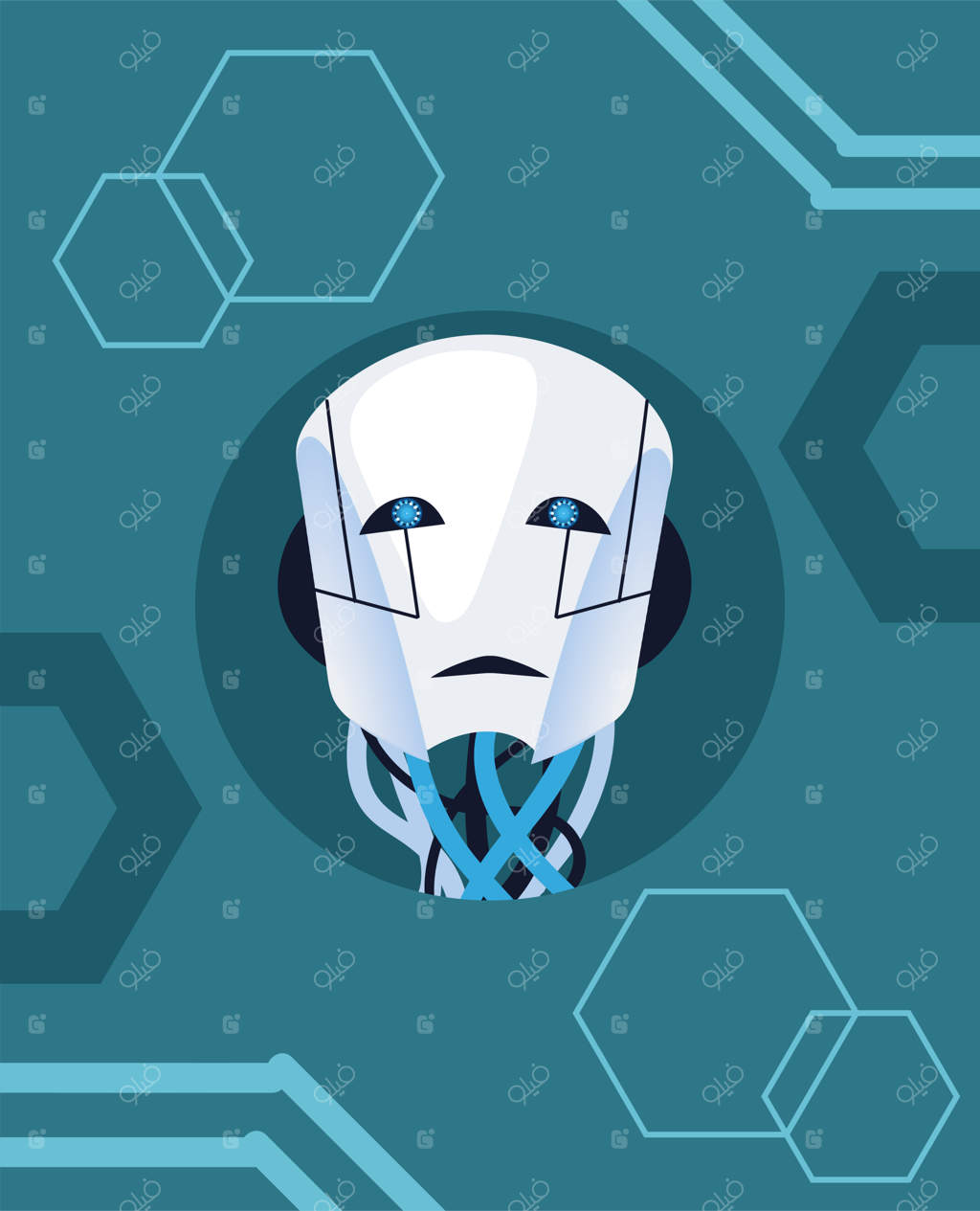 ربات هوش مصنوعی مکانیکی