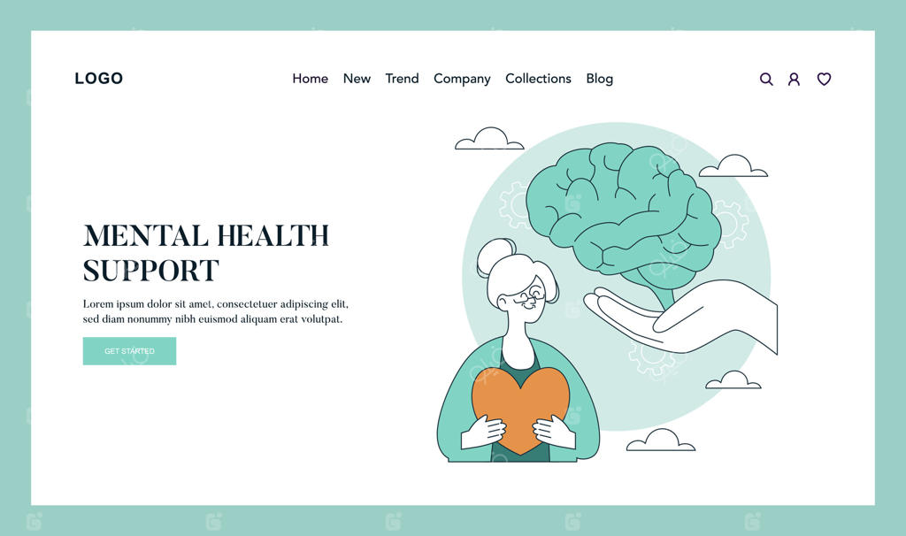 سلامت سالمندان؛ تصویرسازی فلت