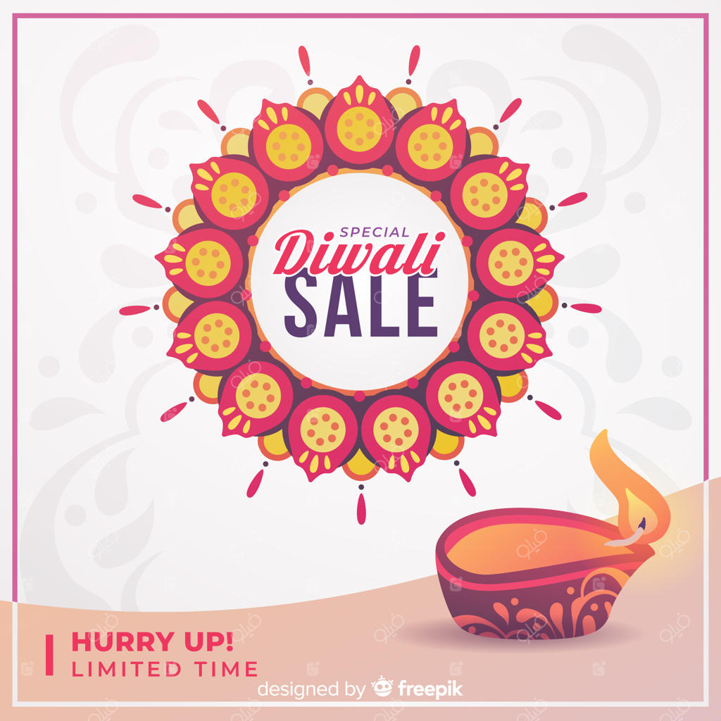 فروش ویژه نور و شمع‌های تزئینی برای دیوالی