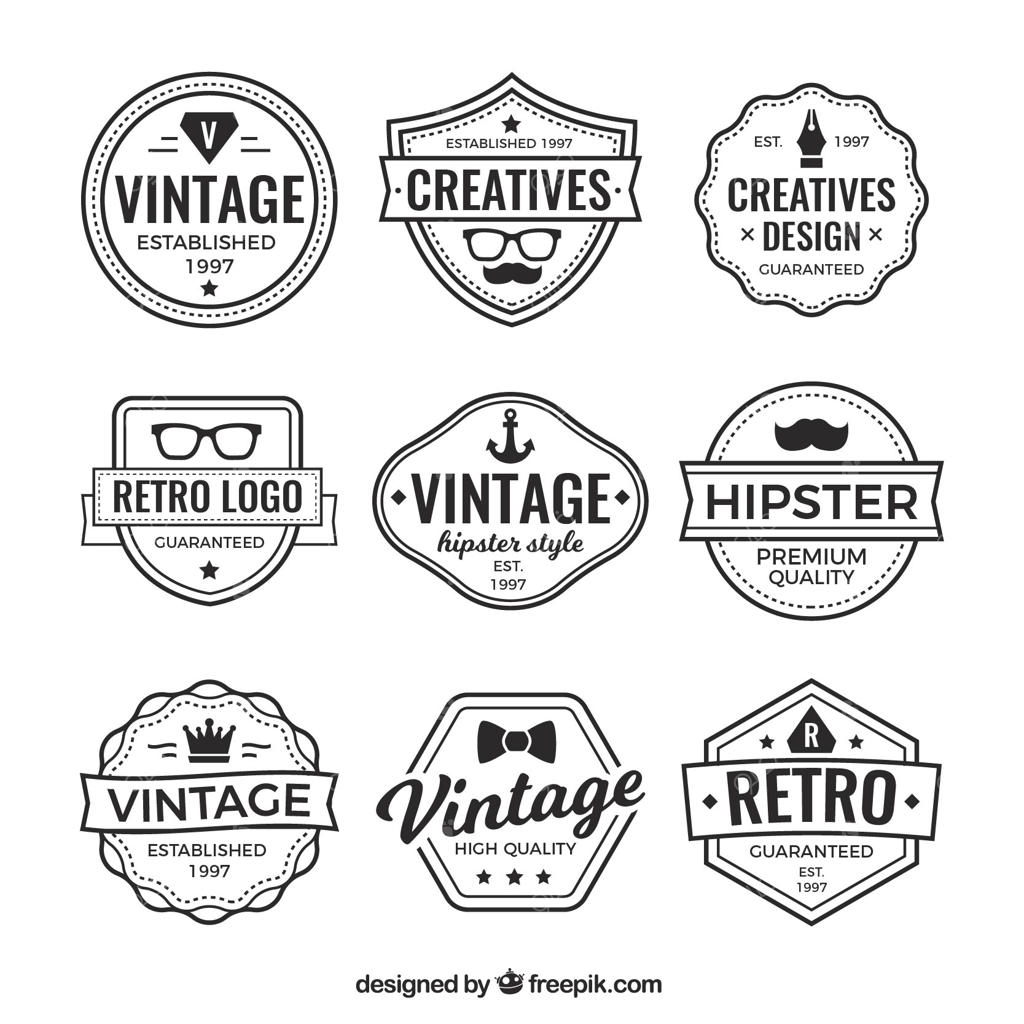 مجموعه لوگوها و نشان‌های قدیمی