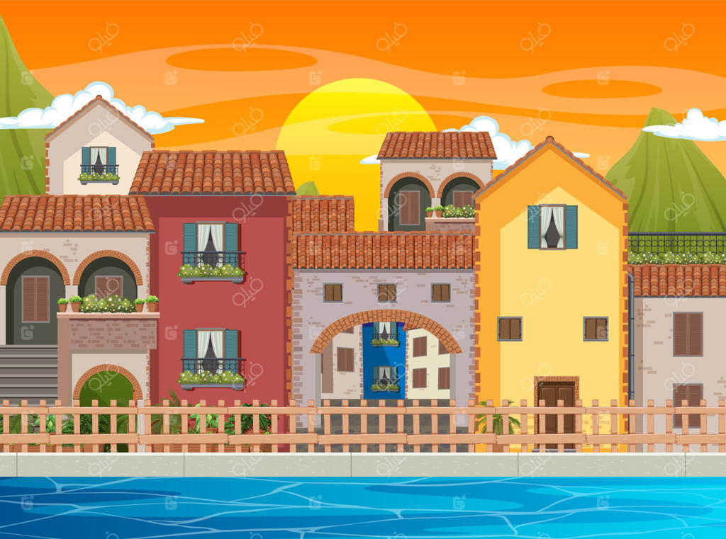 منظره‌ای با ساختمان‌های فراوان در شهر