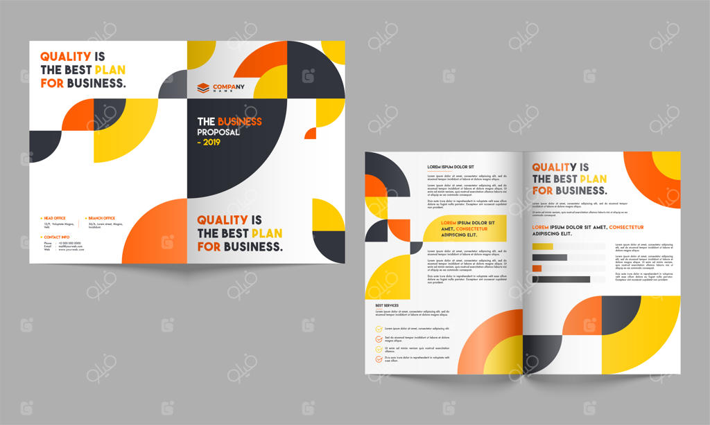 طراحی جلد بروشورهای تجاری