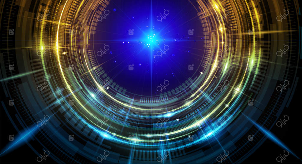 چرخش انتزاعی در پس‌زمینه