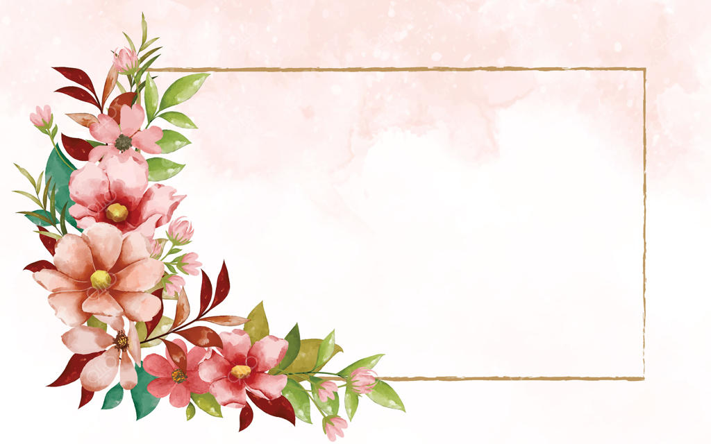 طرح حاشیه گل برای پروژه‌های خلاقانه - فایل وکتور حرفه‌ای