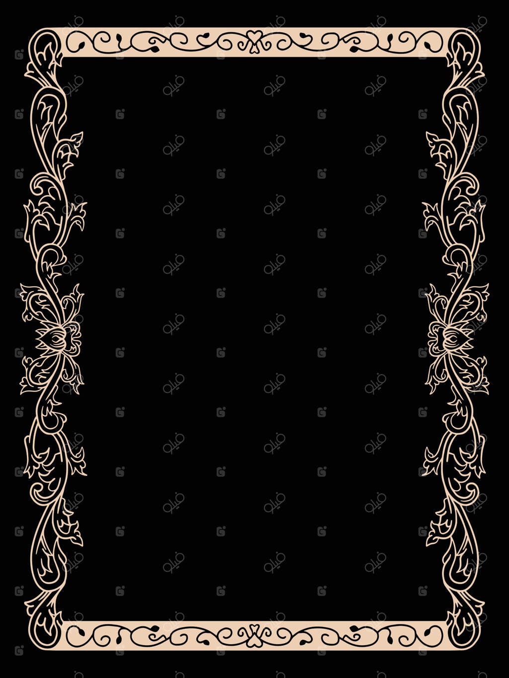 قاب تزئینی شیک با گل‌های باغچه‌ای