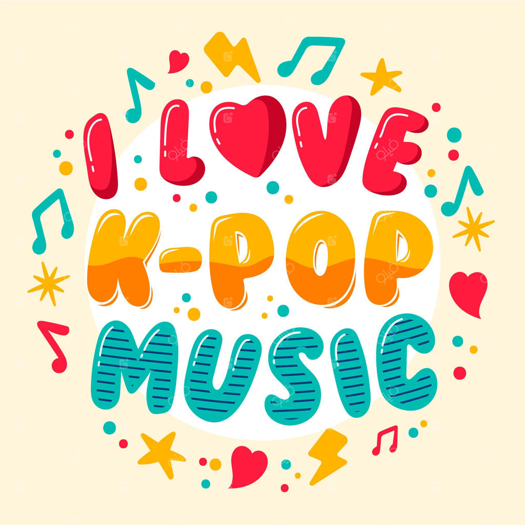 نوشته‌های رنگارنگ من عاشق کی‌پاپ هستم