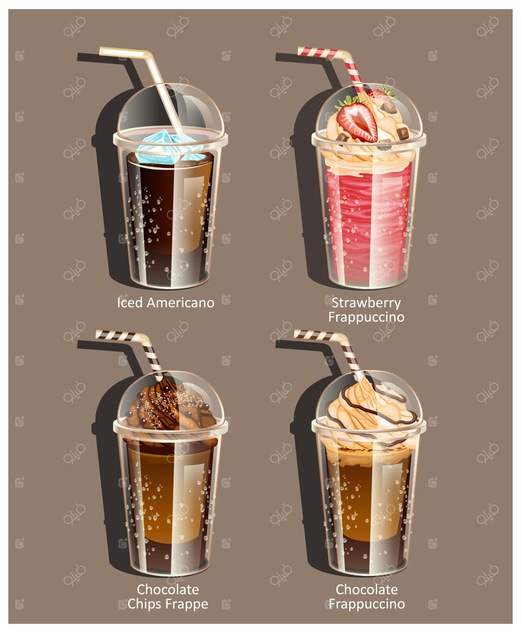 یک فنجان قهوه خوشمزه برای بیرون بردن