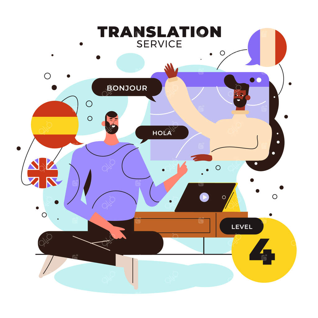 صفحه فرود خدمات ترجمه دستی