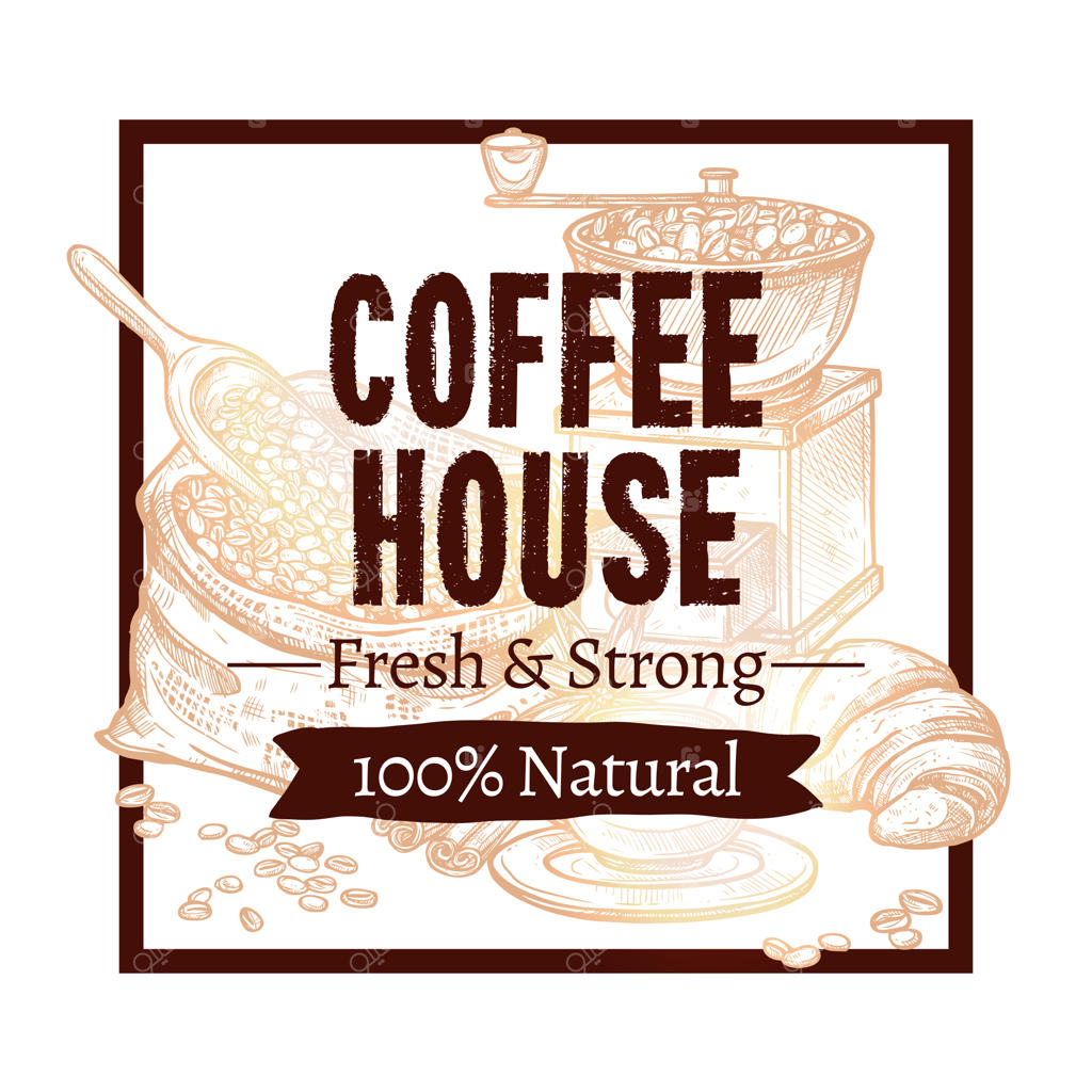 طرح کافه با مفهوم هیپسترها