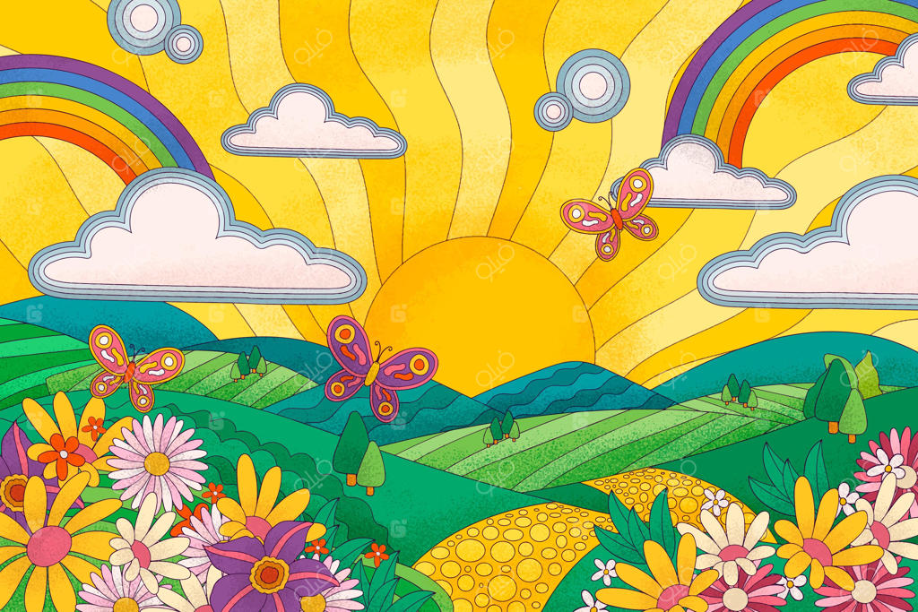 پس‌زمینه‌ی منظره‌ی روانگردان