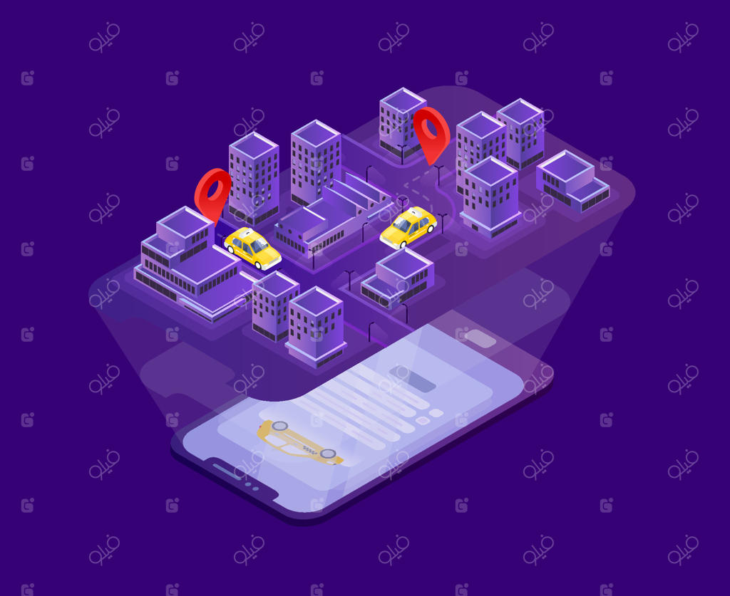 کاوش در مسیریابی شهری با اپلیکیشن‌های مدرن تاکسی‌ سرویس پرو وکتور