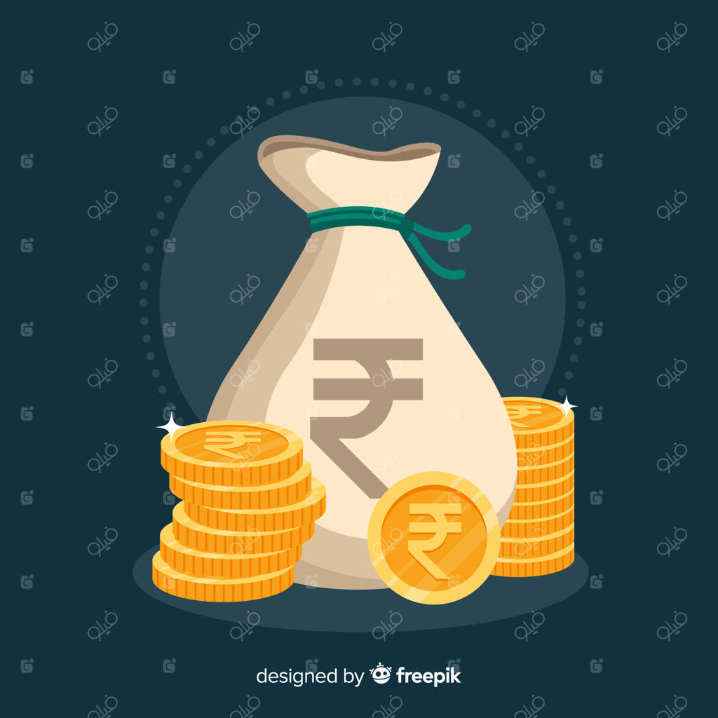 کیسه پول روپیه هندی