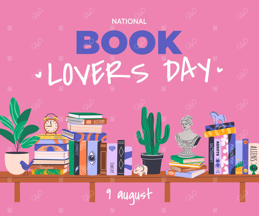 جشن روز ملی عاشقان کتاب در ۹ آگوست پرو وکتور