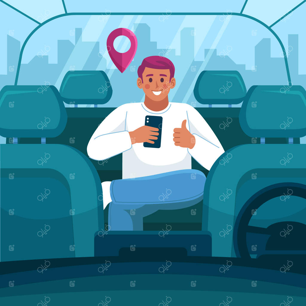 تصویرسازی دستی از خودروی خودران