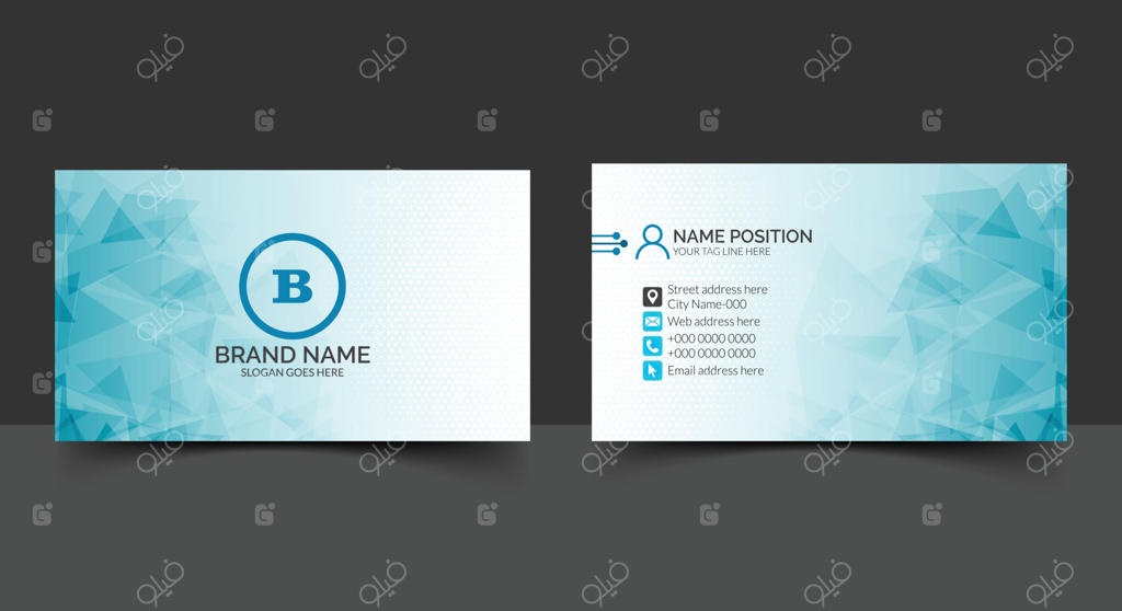 طراحی قالب کارت ویزیت شرکتی