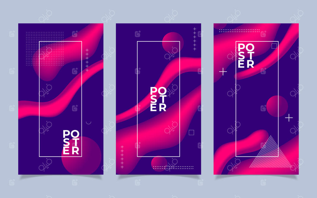 طراحی قالب وکتور برای بروشور