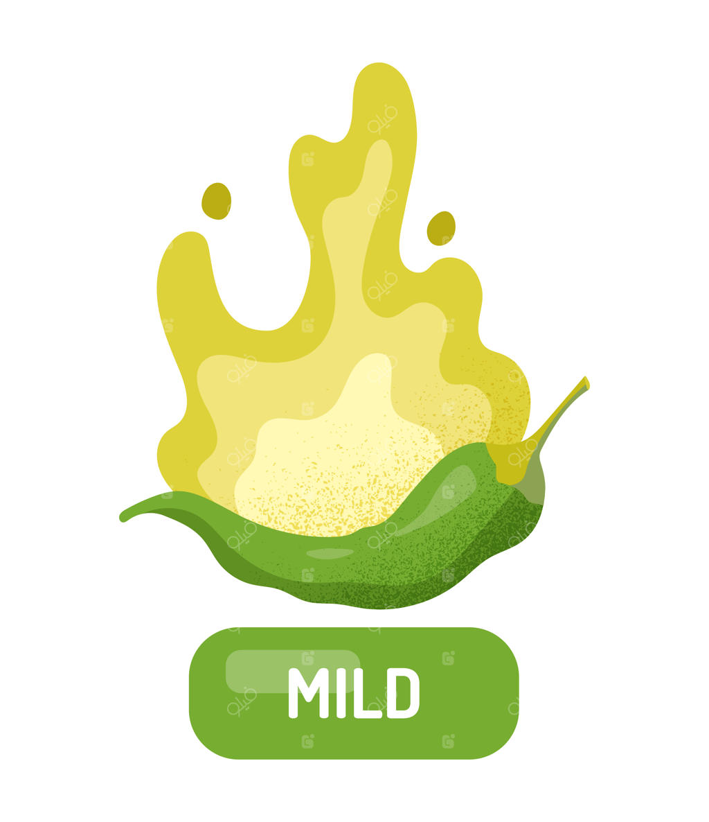 نشانگر درجه ملایم در مقیاس طعم