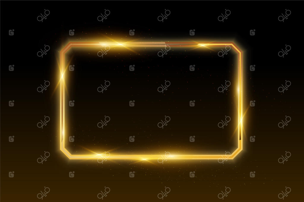 قالب قاب طلایی واقعی