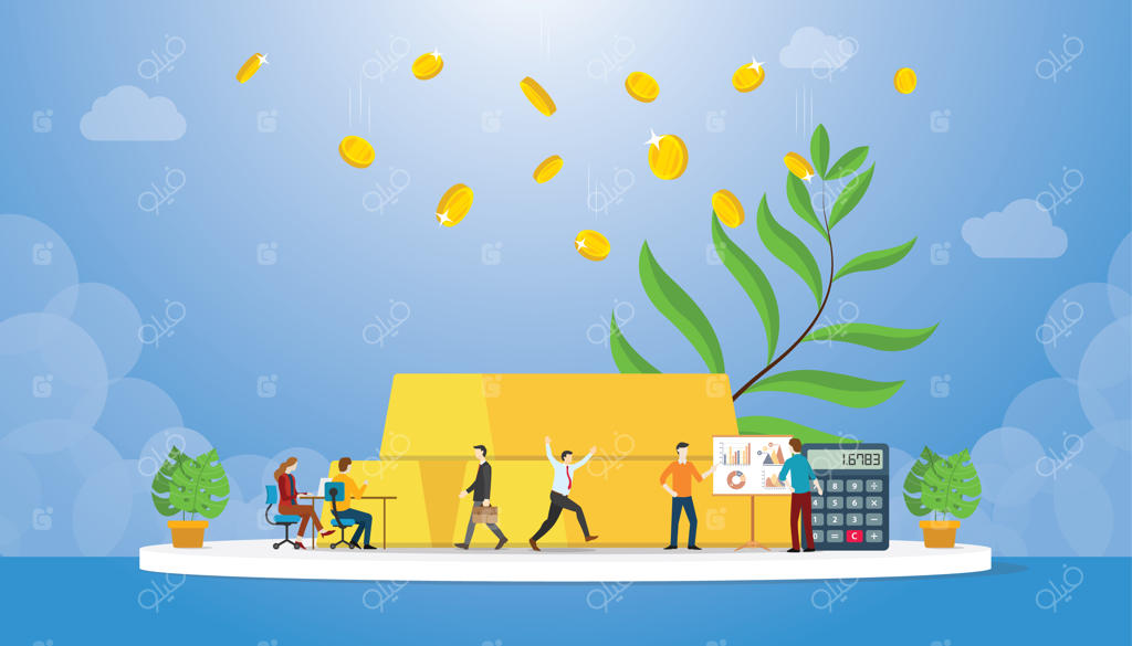 سرمایه‌گذاری در طلا: سودآوری شمش و سکه با رشد نمودارهای مدرن