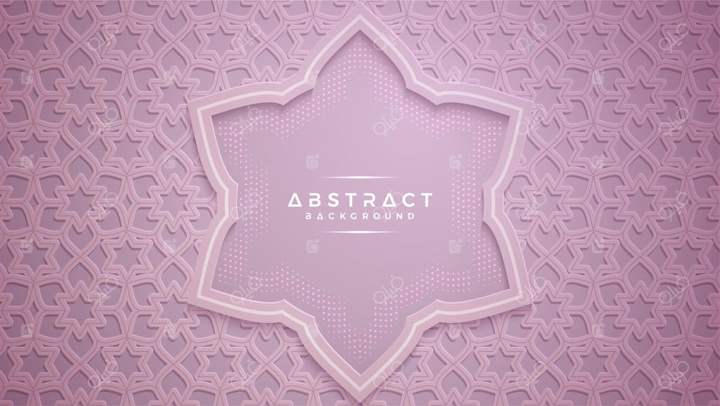 پس‌زمینه انتزاعی صورتی با بافت برش کاغذ