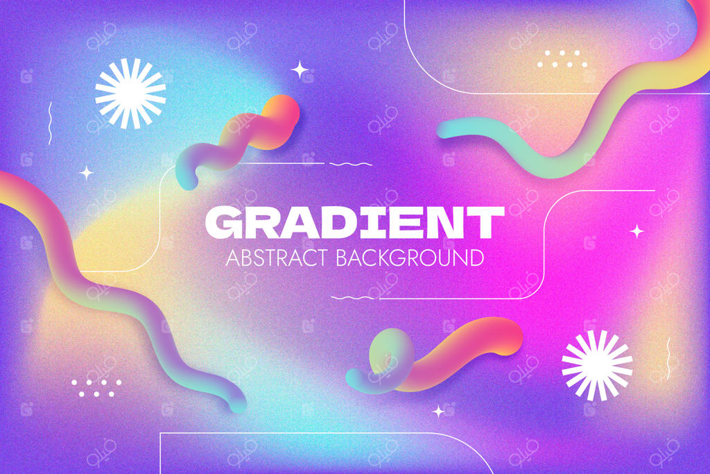 پس‌زمینه انتزاعی گرادینت