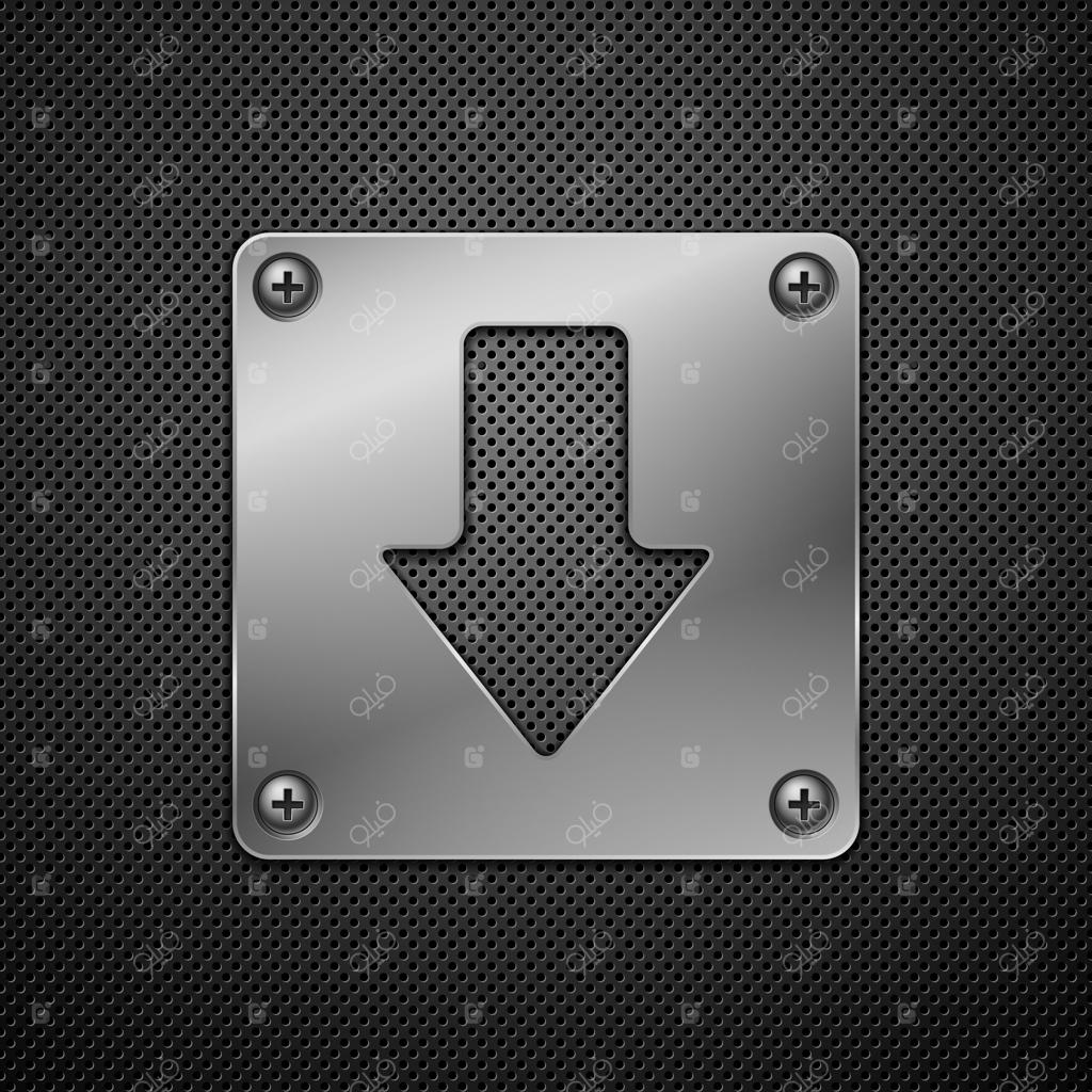 پس‌زمینه فلزی انتزاعی.