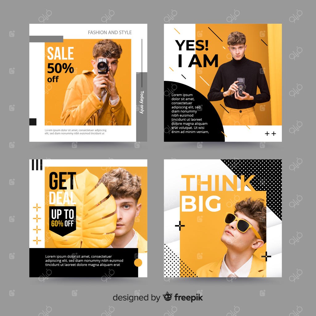 مجموعه پست‌های فروش اینستاگرام