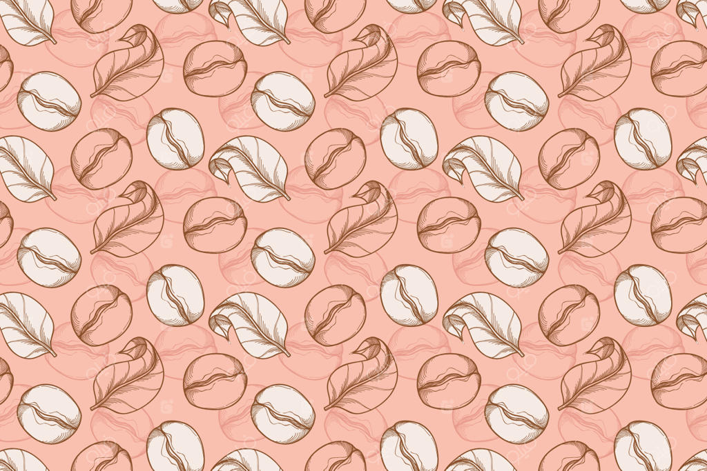 پترن طراحی دانه قهوه