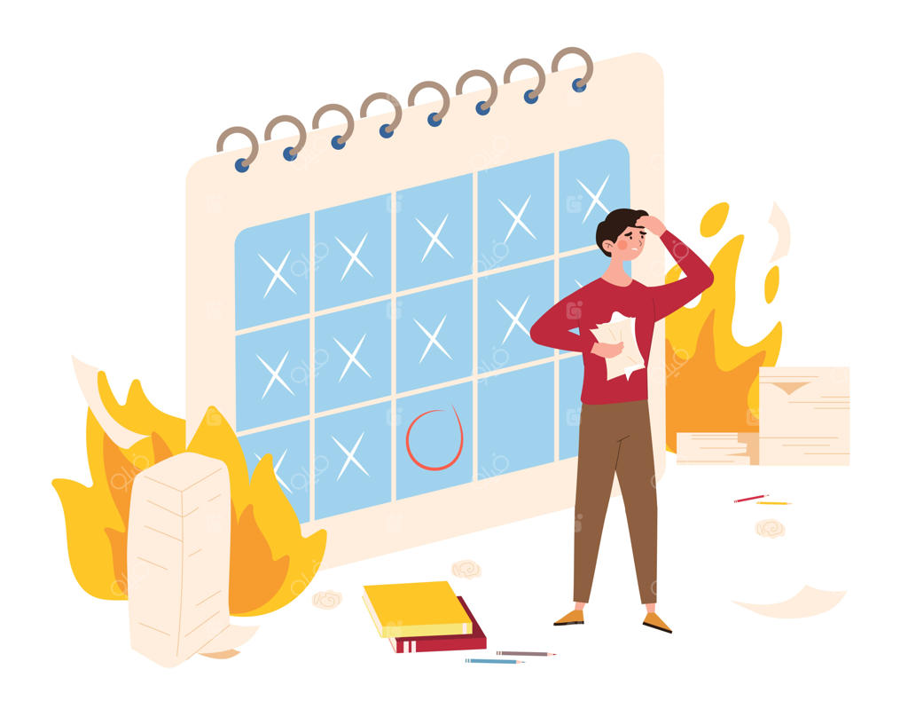 کارمند اداری مهلت را از دست داد